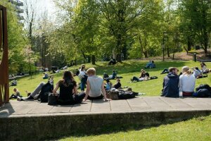 Students On Campus