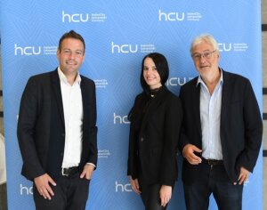 Melanie Elias (HTW Dresden), Thomas Kersten (HCU Hamburg) and Dennis Edler (Ruhr-University Bochum) 