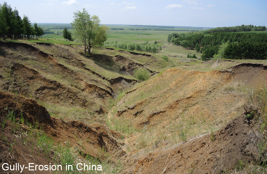 Gully-Erosion in China